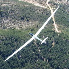Flugwegposition um 12:26:03: Aufgenommen in der Nähe von Département Alpes-de-Haute-Provence, Frankreich in 1772 Meter
